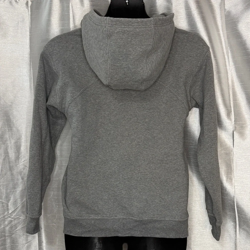 Lululemon All Yours Hoodie Athletic Fleece Kangaroo Pocket Heather Gray Womens 6